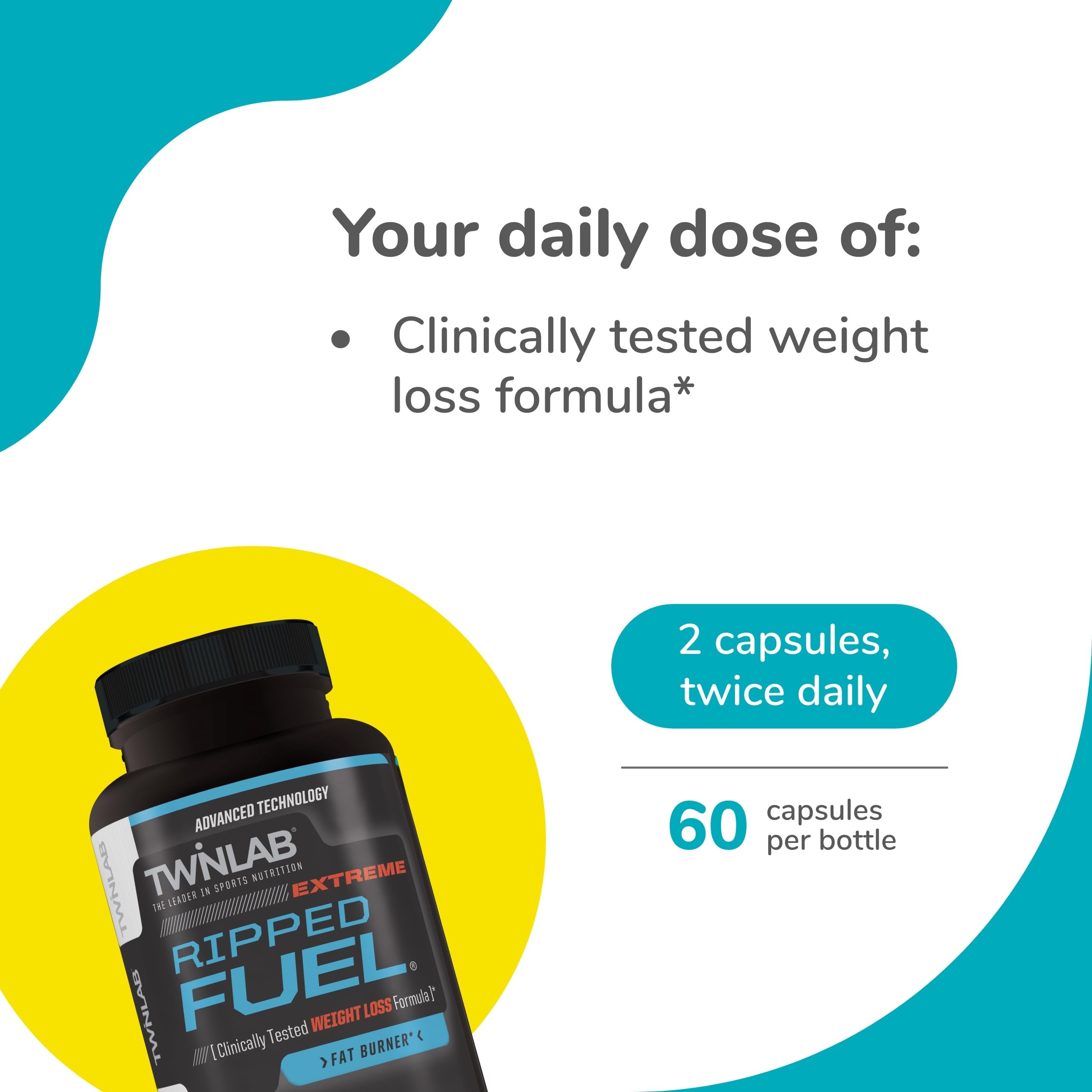 Twinlab Energising Muscle Supplement 86g capsule close-up