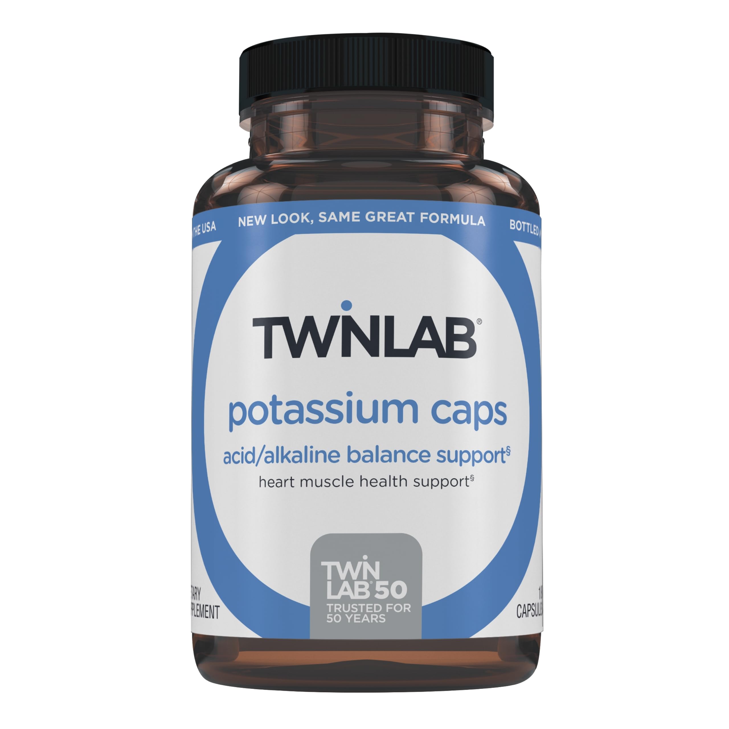 Twinlab Potassium Citrate Supplement 99mg front view