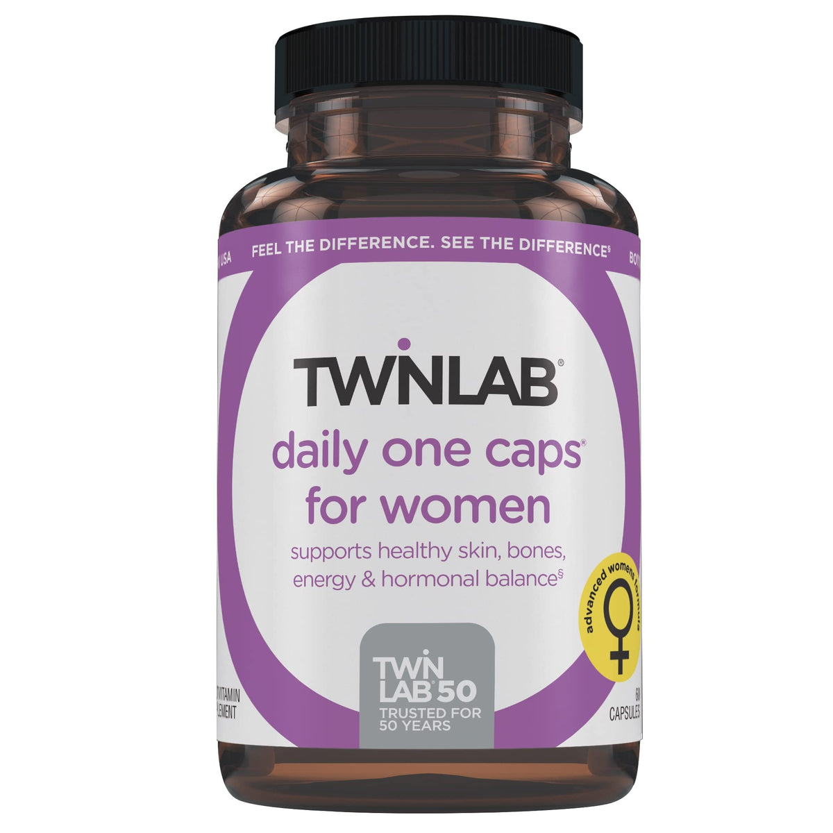 Twinlab Women's Multivitamin 90 Capsules front view