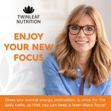 TWINLEAF NUTRITION 5-HTP Brain Food Supplement capsule close-up