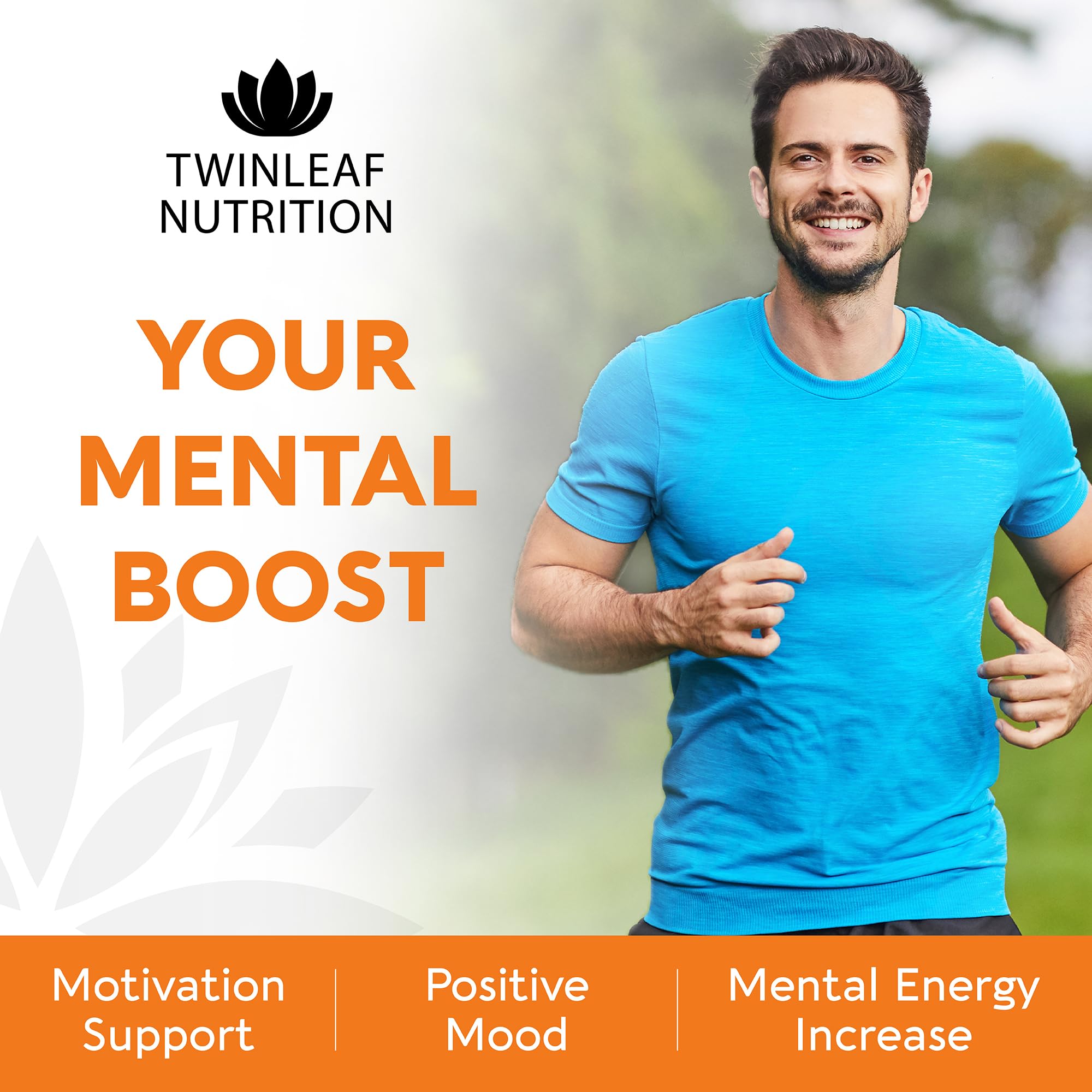 TWINLEAF NUTRITION 5-HTP Brain Food Supplement packaging