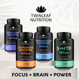 TWINLEAF NUTRITION 5-HTP Brain Food Supplement with other vitamins