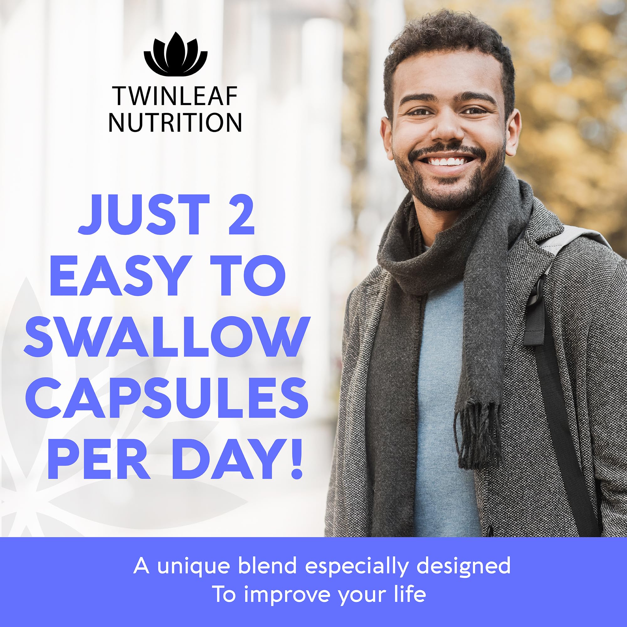 TWINLEAF NUTRITION Serotonin Support Supplement 5-HTP capsules