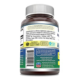 Two capsules of Amazing Nutrition Alpha GPC Supplement on a wooden table