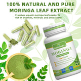 TWOHHACC Moringa Powder Capsules 1000mg side view