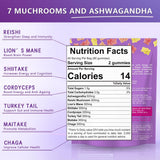 TWOHHACC Mushroom Gummies nutritional information
