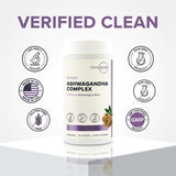 Type Zero Ashwagandha Supplement veggie caps on a table