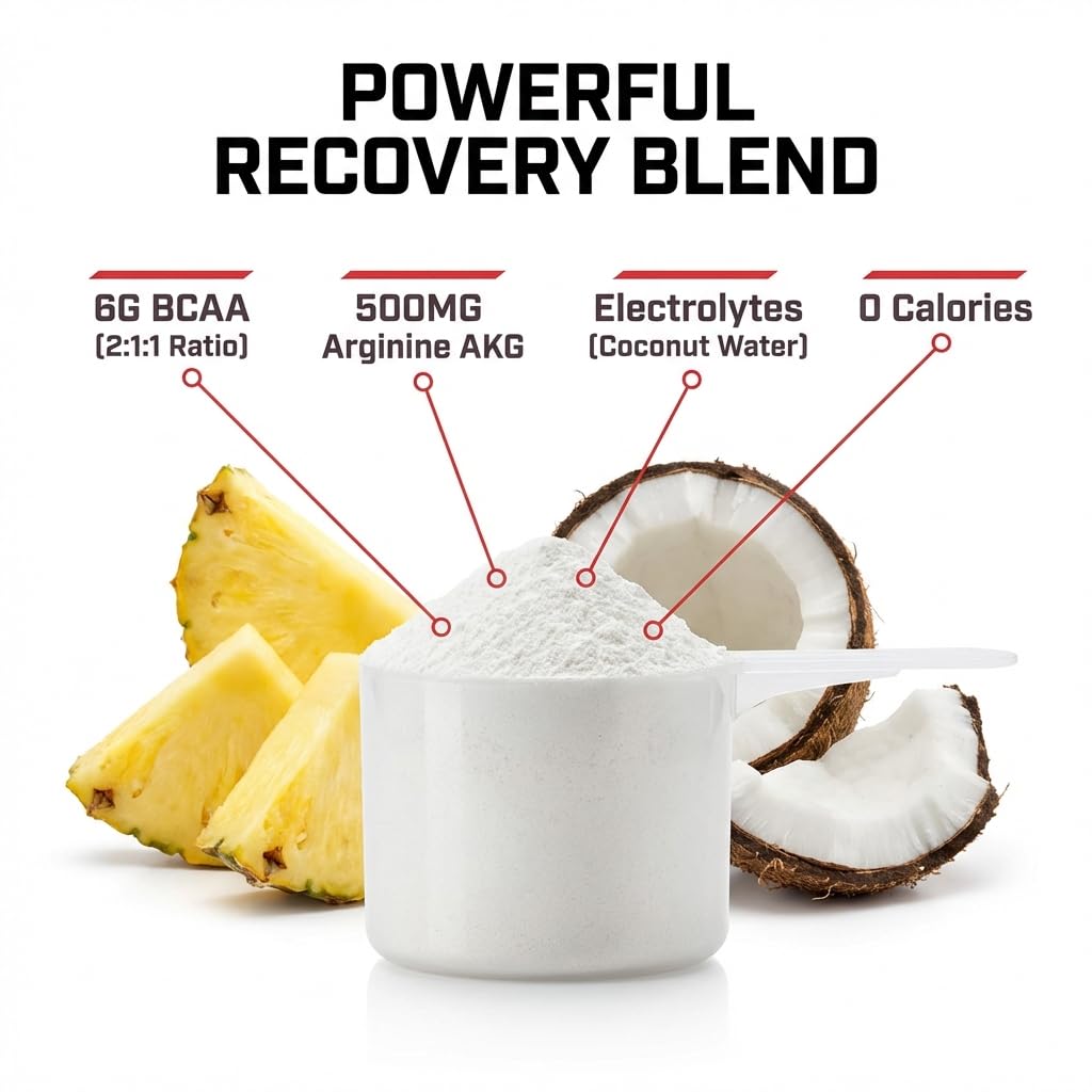 Type Zero BCAA Powder Tropical Fruit Punch serving suggestion