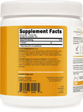 Type Zero L-Citrulline Powder 3000mg container with nutritional information