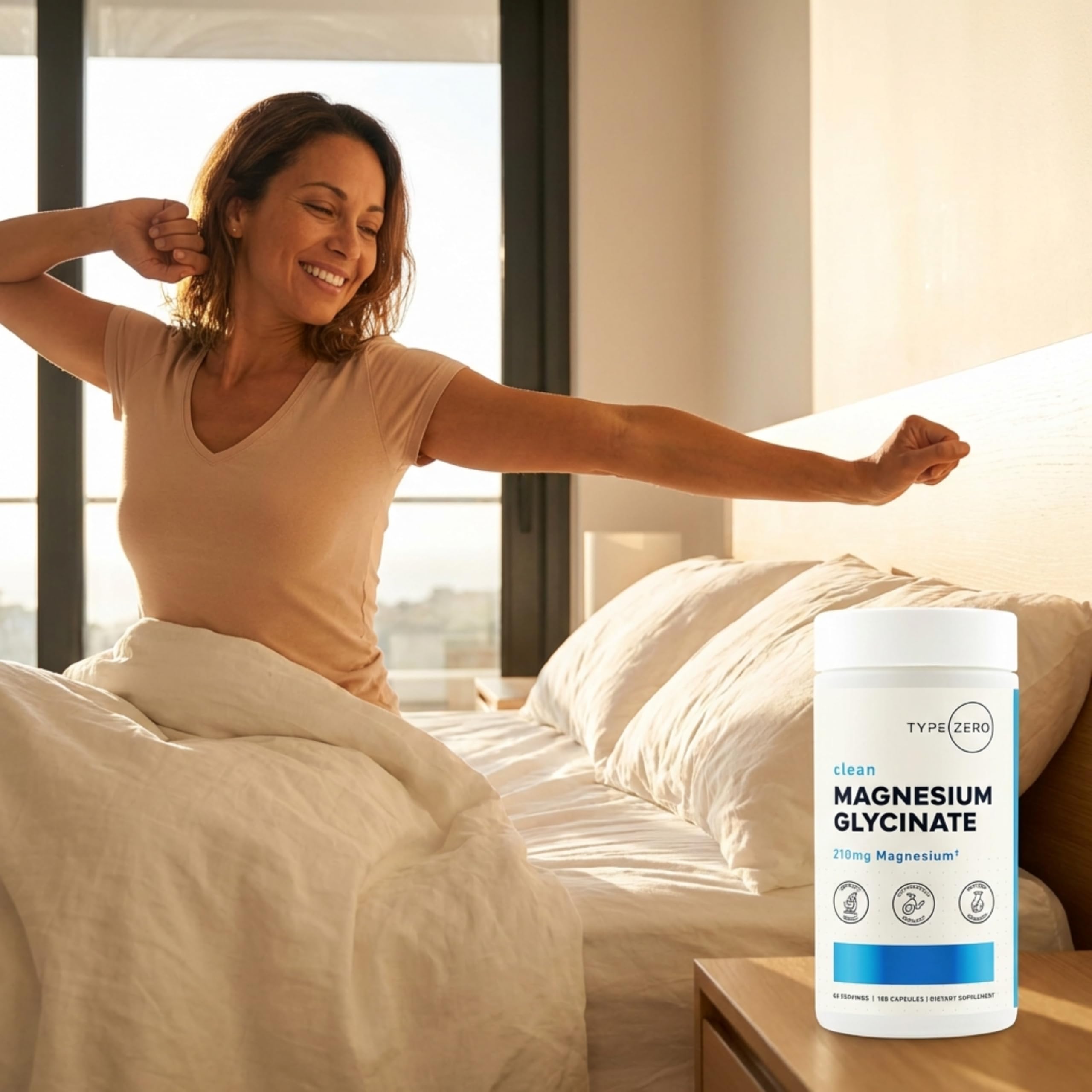 Type Zero Magnesium Glycinate Supplement 210mg ingredients list