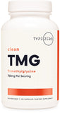 Type Zero Trimethylglycine capsules bottle front view
