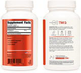 Type Zero Trimethylglycine capsules bottle with a white background