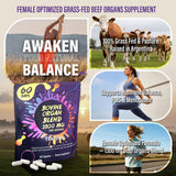 tzaxyan beef organ supplement capsules side view