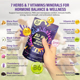 tzaxyan Beef Organ Supplement for Women back view showing supplement facts