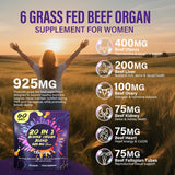 tzaxyan Beef Organ Supplement for Women packaging