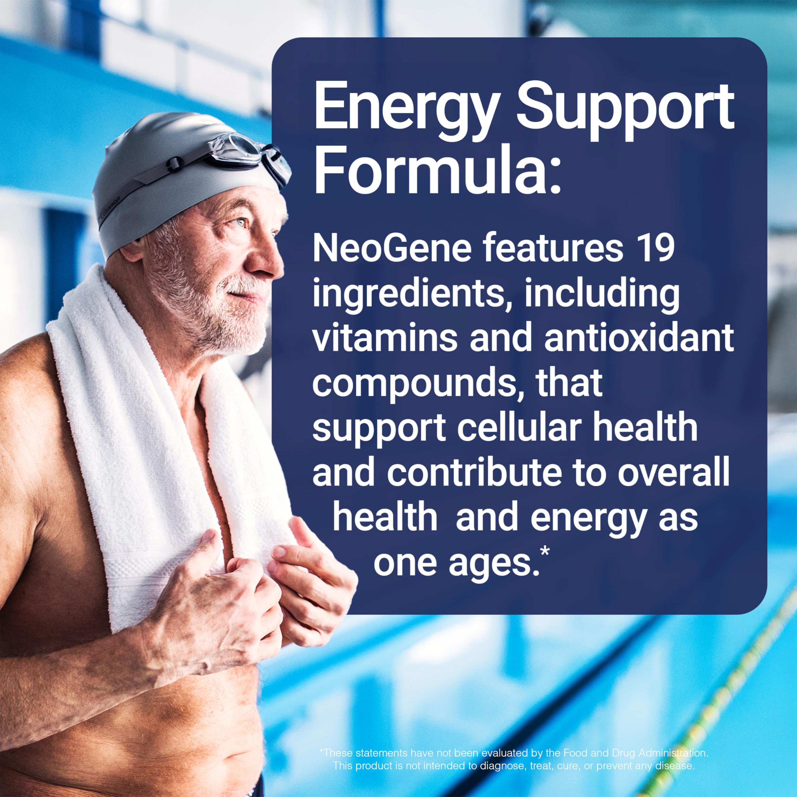 U.S.DOCTORS'CLINICAL NeoGene supplement on a wooden table