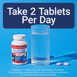 U.S.DOCTORS'CLINICAL NeoGene supplement with a glass of water