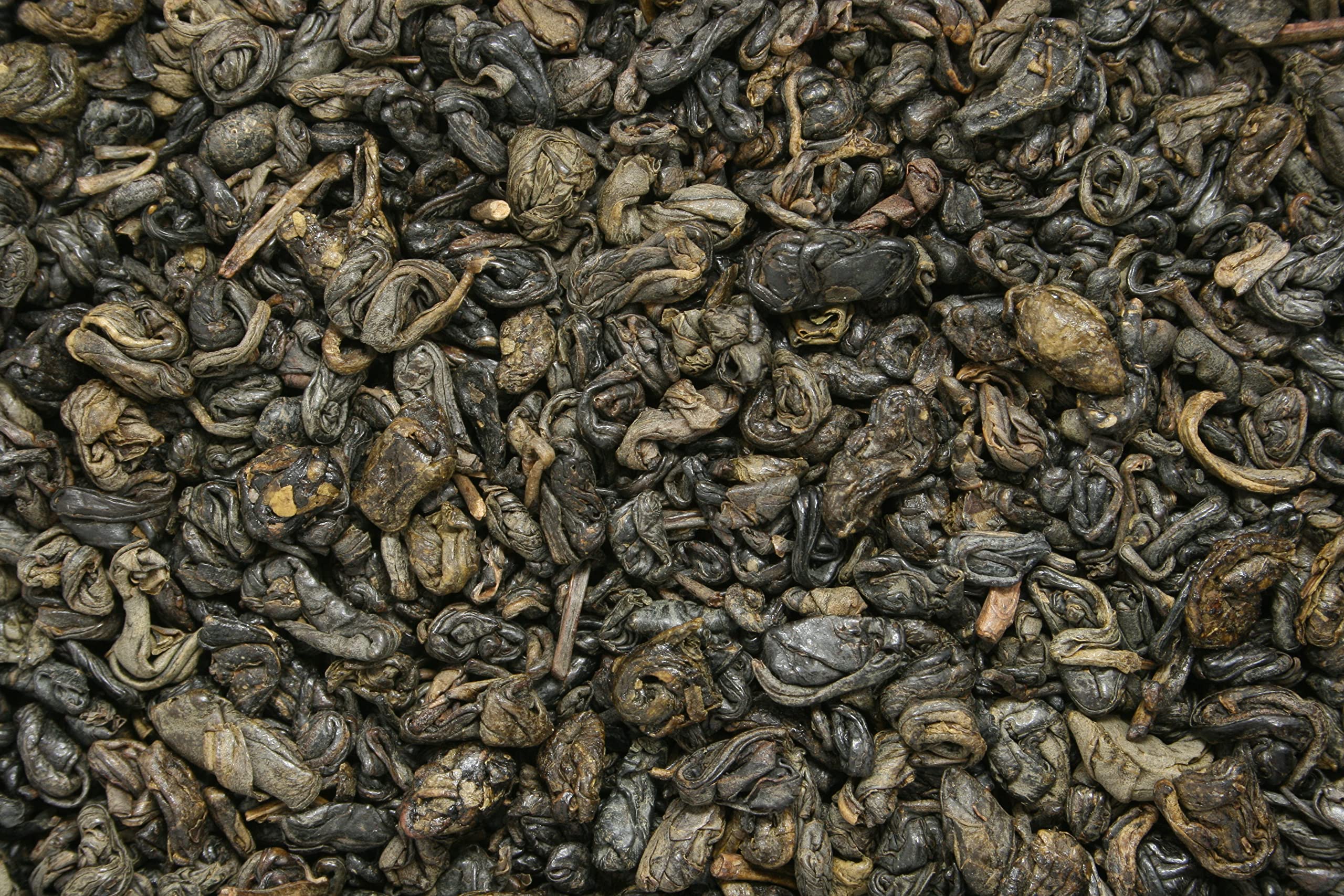 U.S. Wellness Naturals Gunpowder Green Tea brewed cup