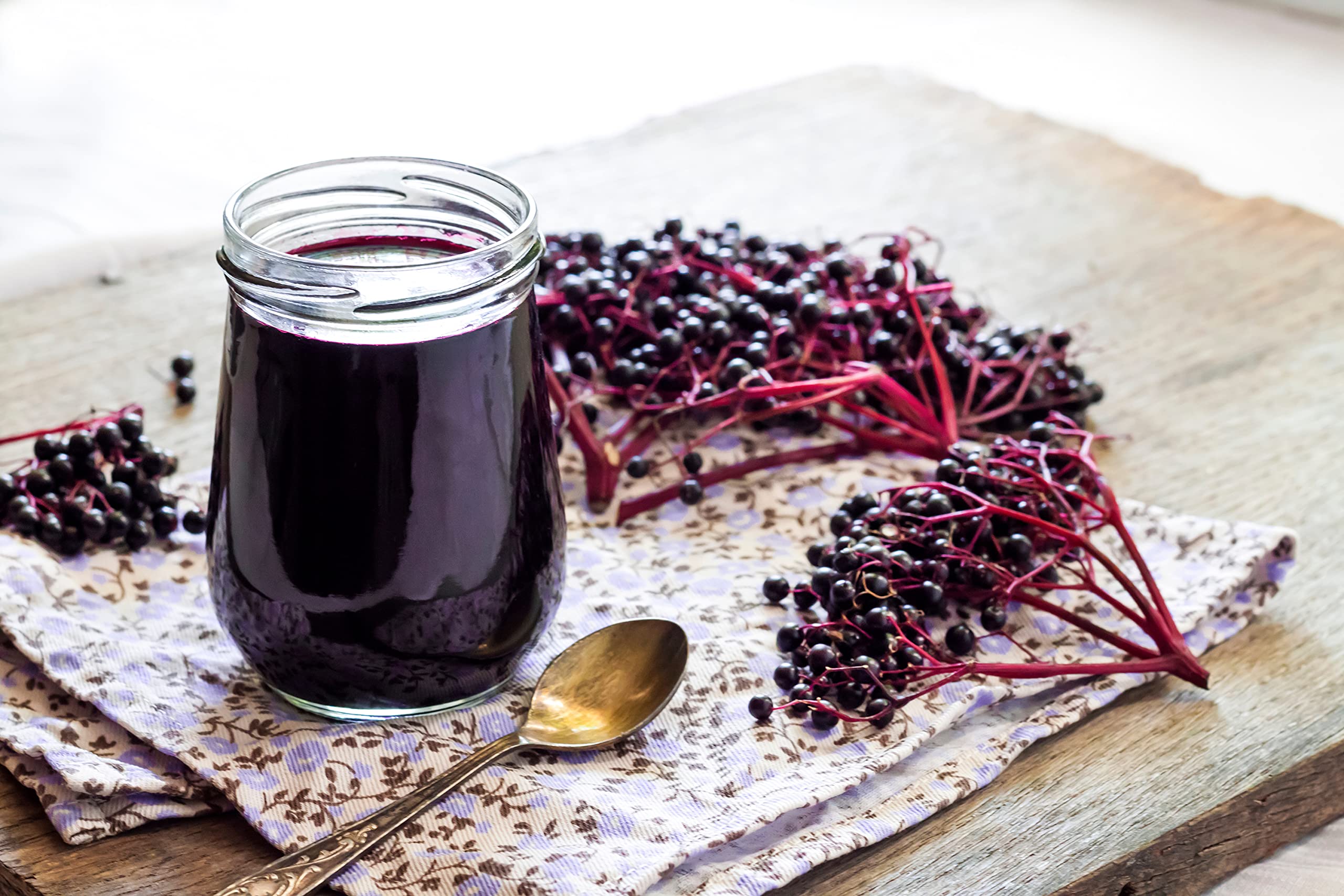 U.S. Wellness Naturals Organic Dried Elderberries in a recipe