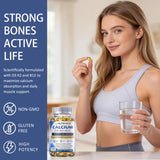 Uagain NutriView Calcium D3 K2 B12 Softgels lifestyle scene
