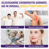 Uarkendos Glucosamine Chondroitin Gummies on a wooden table