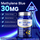 UBEEKOO Methylene Blue Supplement 30mg capsule side view