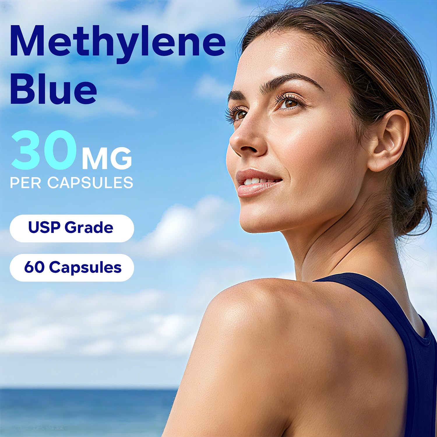 UBEEKOO Methylene Blue Supplement packaging details