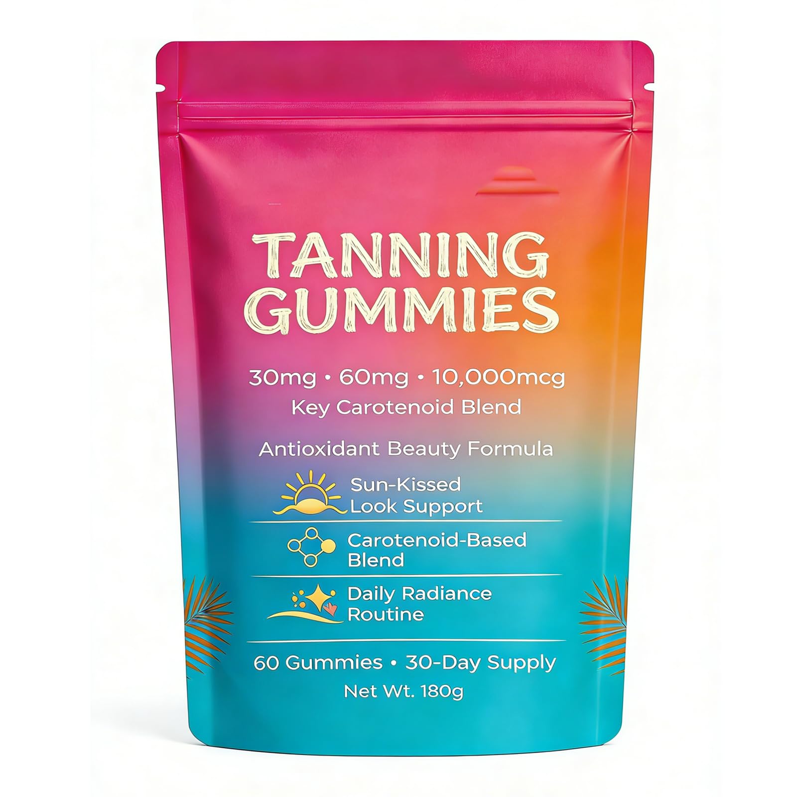 UBIETY Astaxanthin Skin Gummies bottle front view