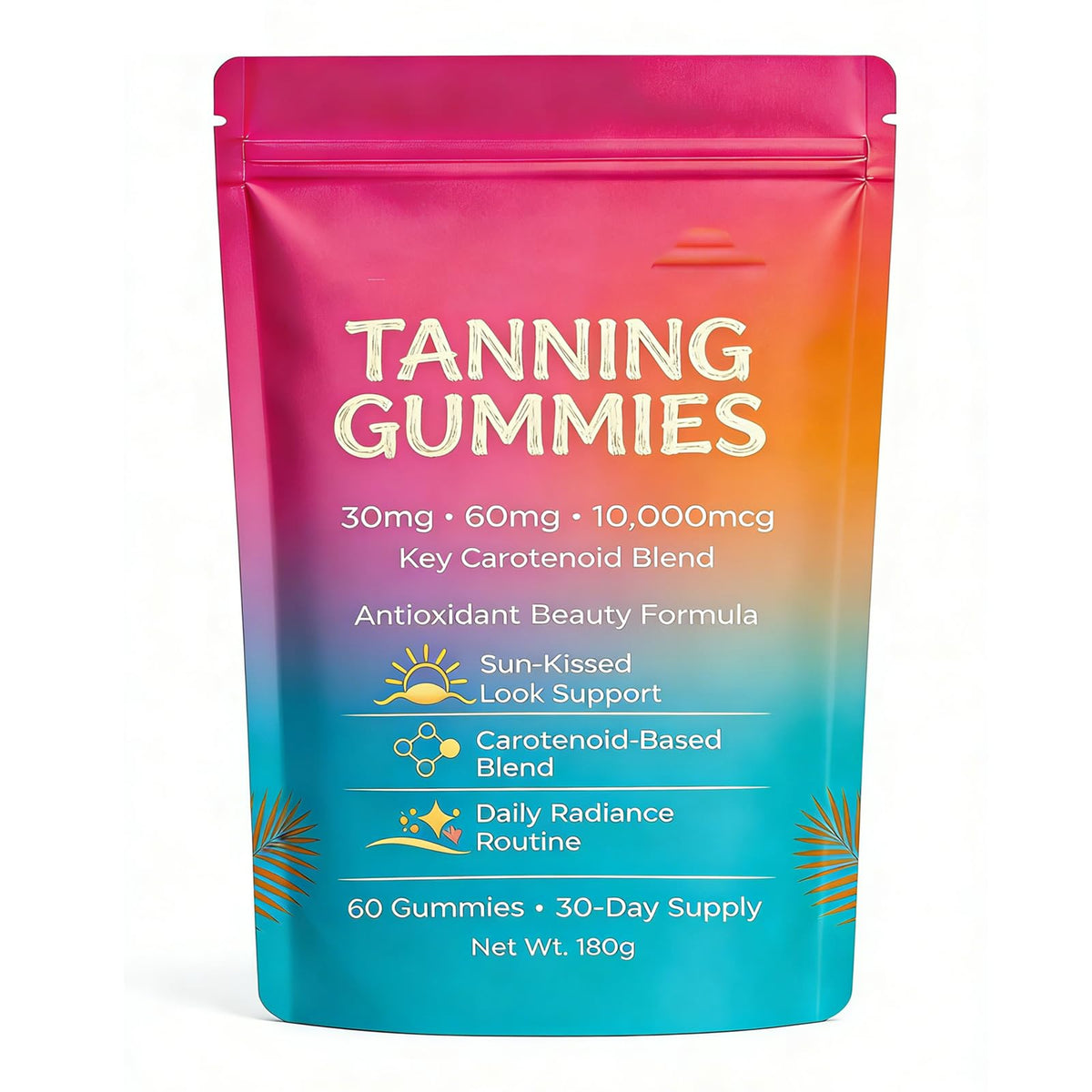 UBIETY Astaxanthin Skin Gummies bottle front view