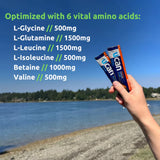 UCAN Hydrate + Aminos BCAAs 198g nutrition facts