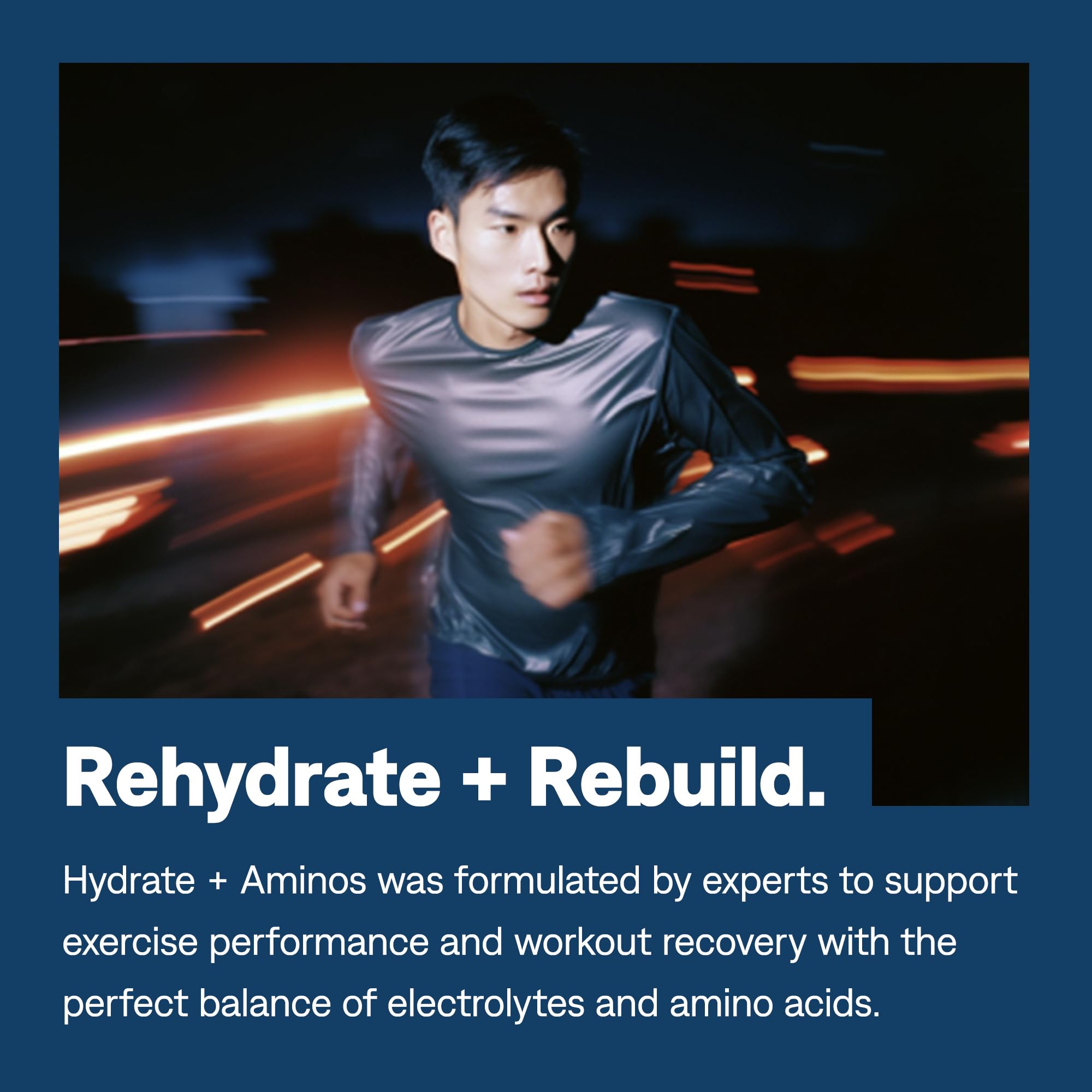 UCAN Hydrate + Aminos BCAAs 198g packaging
