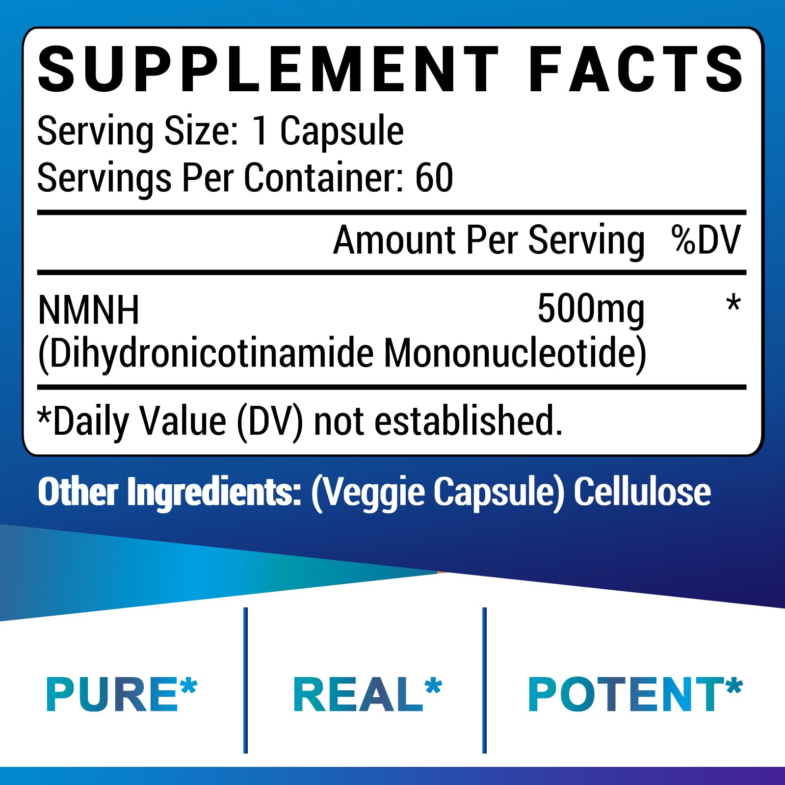 Ucessuyy NMNH capsules with a glass of water