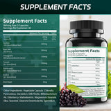 Uheco Sea Moss Capsules 21-in-1 Supplement bottle side view