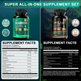 Uheco Sea Moss capsules front view with label