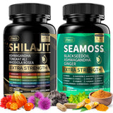 Uheco Shilajit capsules front view with label