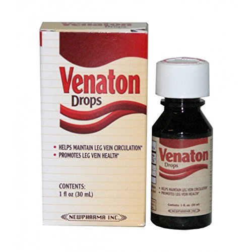 UINCLU Venaton Drops 1 Fl Oz bottle with horse chestnut and hawthorne berries