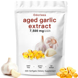 ULIKEATM Odourless Garlic Softgels front view with bottle