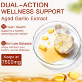 ULIKEATM Odourless Garlic Softgels with measuring spoon