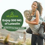 Ulmubra Liposomal Luteolin 500MG Softgels with measuring spoon