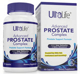 ULTALIFE Saw Palmetto Prostate Support Supplement front view