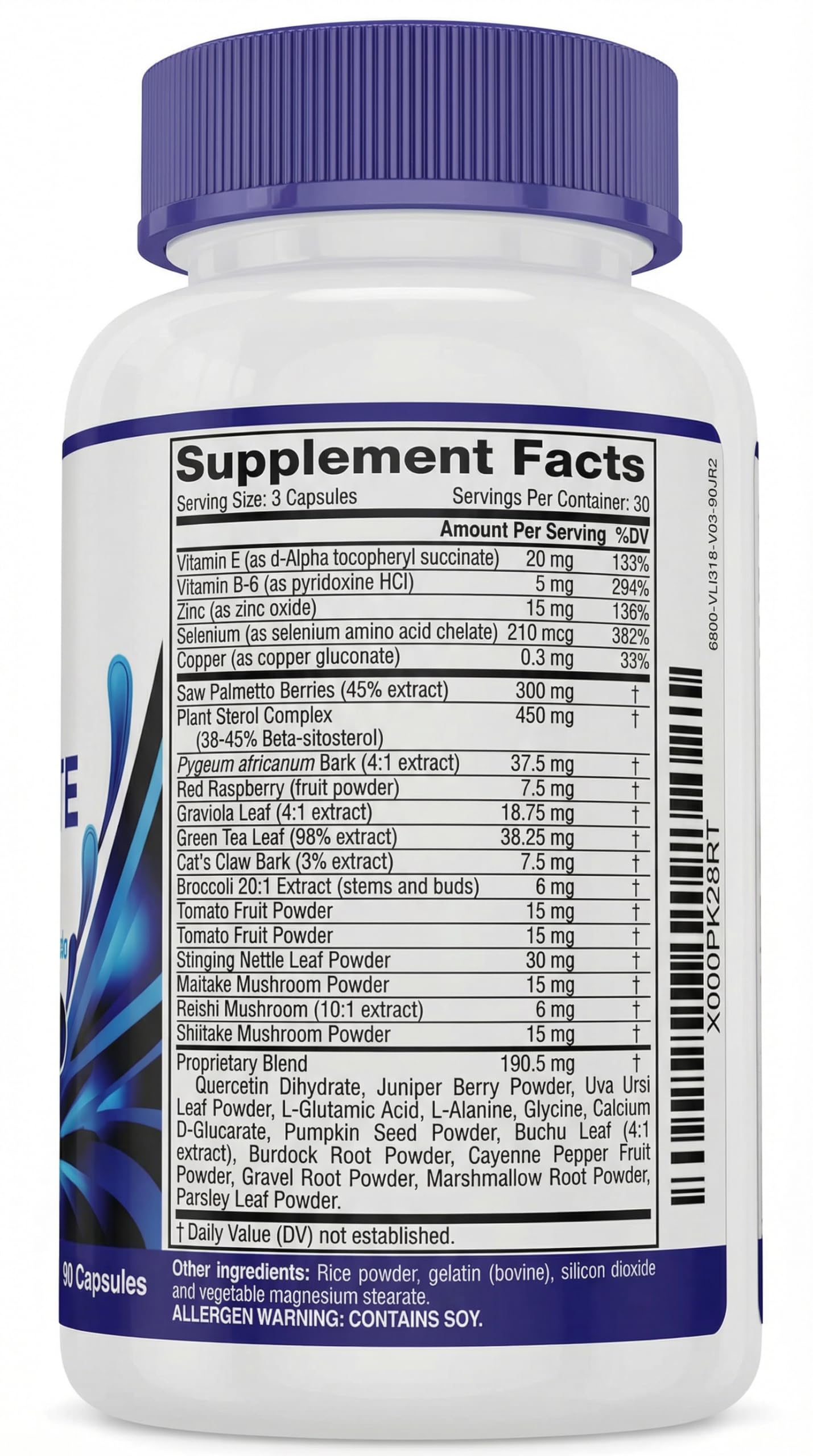 ULTALIFE Saw Palmetto Supplement with a measuring spoon