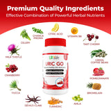 ULTALIFE Uric Acid Support Supplement ingredients list
