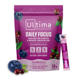 Ultima Replenisher Daily Focus Electrolyte Powder Packets front view