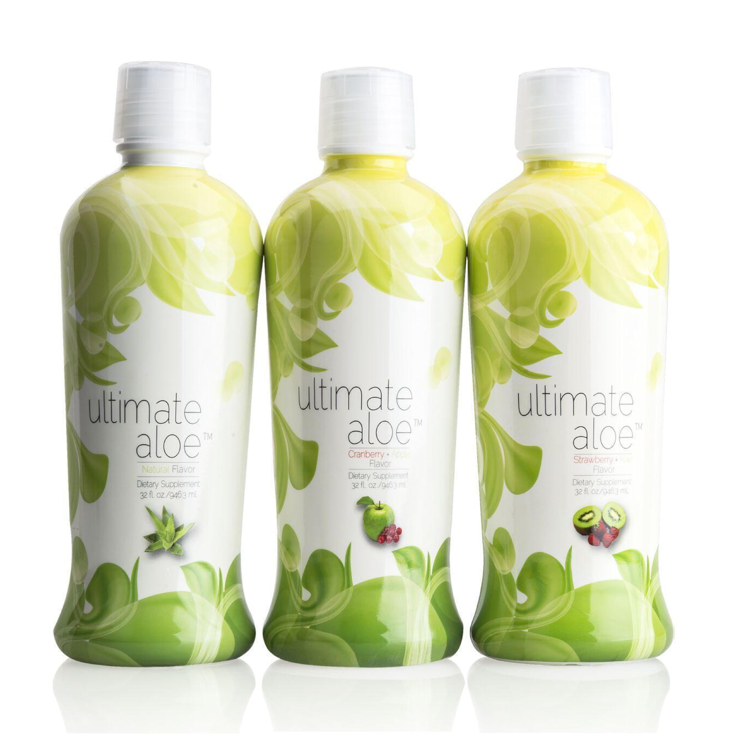 Ultimate Aloe Strawberry Kiwi Aloe Vera Juice lifestyle scene