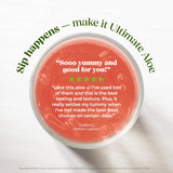 Ultimate Aloe Strawberry Kiwi Aloe Vera Juice side view