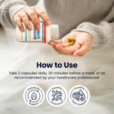 Ultimate Berberine Supplement capsule in hand