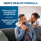 Ultimate Male Optimization supplement bottle side view