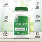 Ultra-Betic Multivitamin ingredients and nutritional information