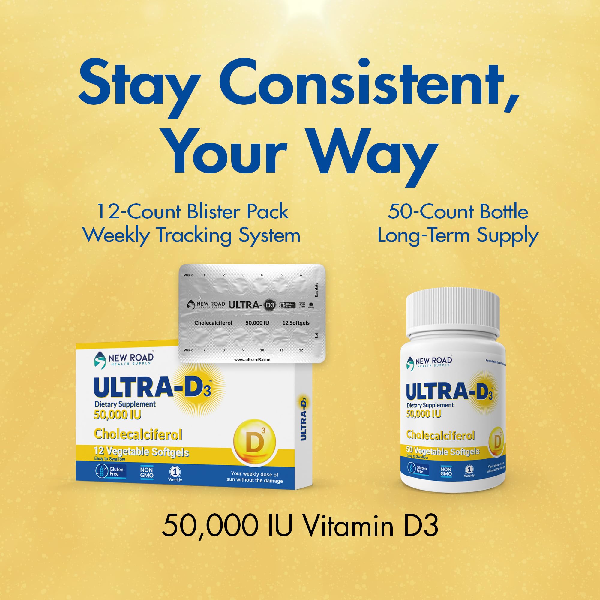 ULTRA-D3 Vitamin D3 Softgels lifestyle scene