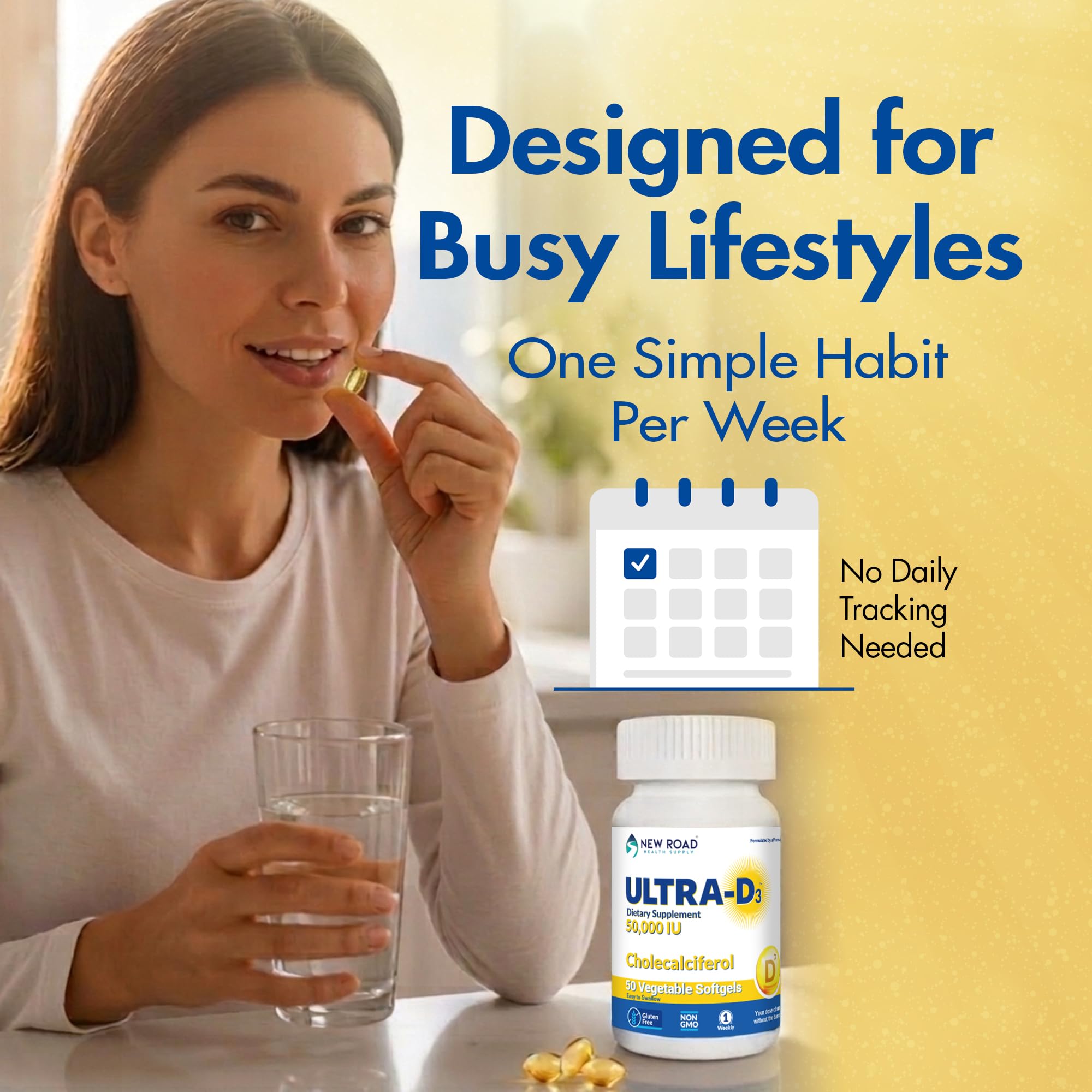 ULTRA-D3 Vitamin D3 Softgels packaging